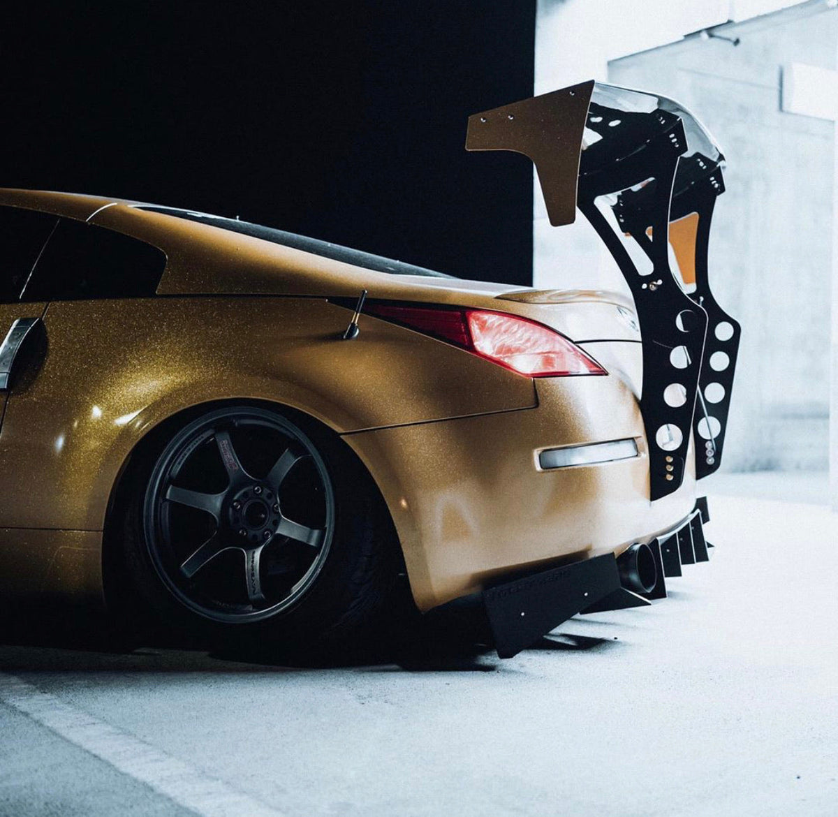 Nissan 350Z - Classic Edition Rear Diffuser Aerodynamics
