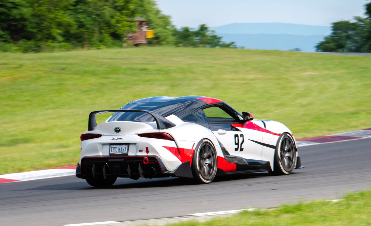 2019+ Toyota Supra Mk5 - Classic Edition Rear Diffuser Aero Dynamics