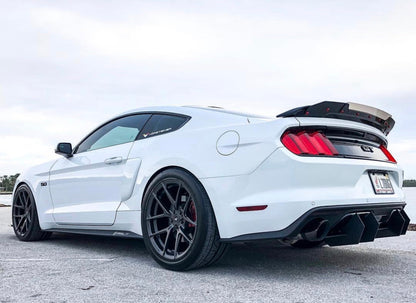 2015-2017 Ford Mustang - Classic Edition Rear Diffuser Aerodynamics