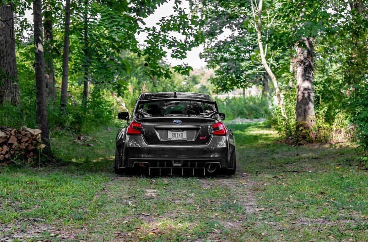 2015-2021 Subaru Wrx - Classic Edition Rear Diffuser Aerodynamics