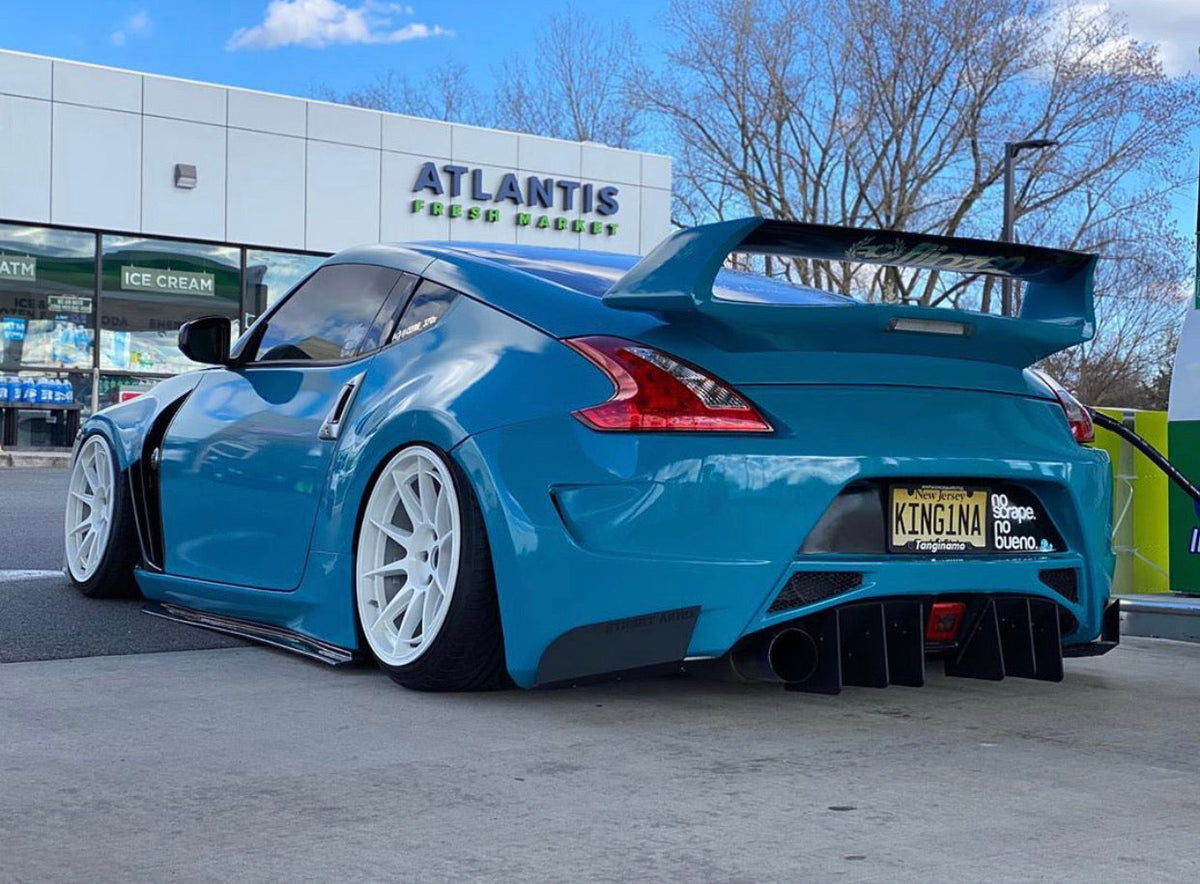 Nissan 350Z/370Z Amuse - Classic Edition Rear Diffuser Aerodynamics