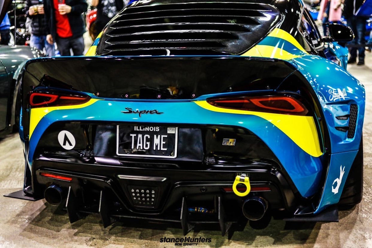 2019+ Toyota Supra Mk5 - Classic Edition Rear Diffuser Aero Dynamics