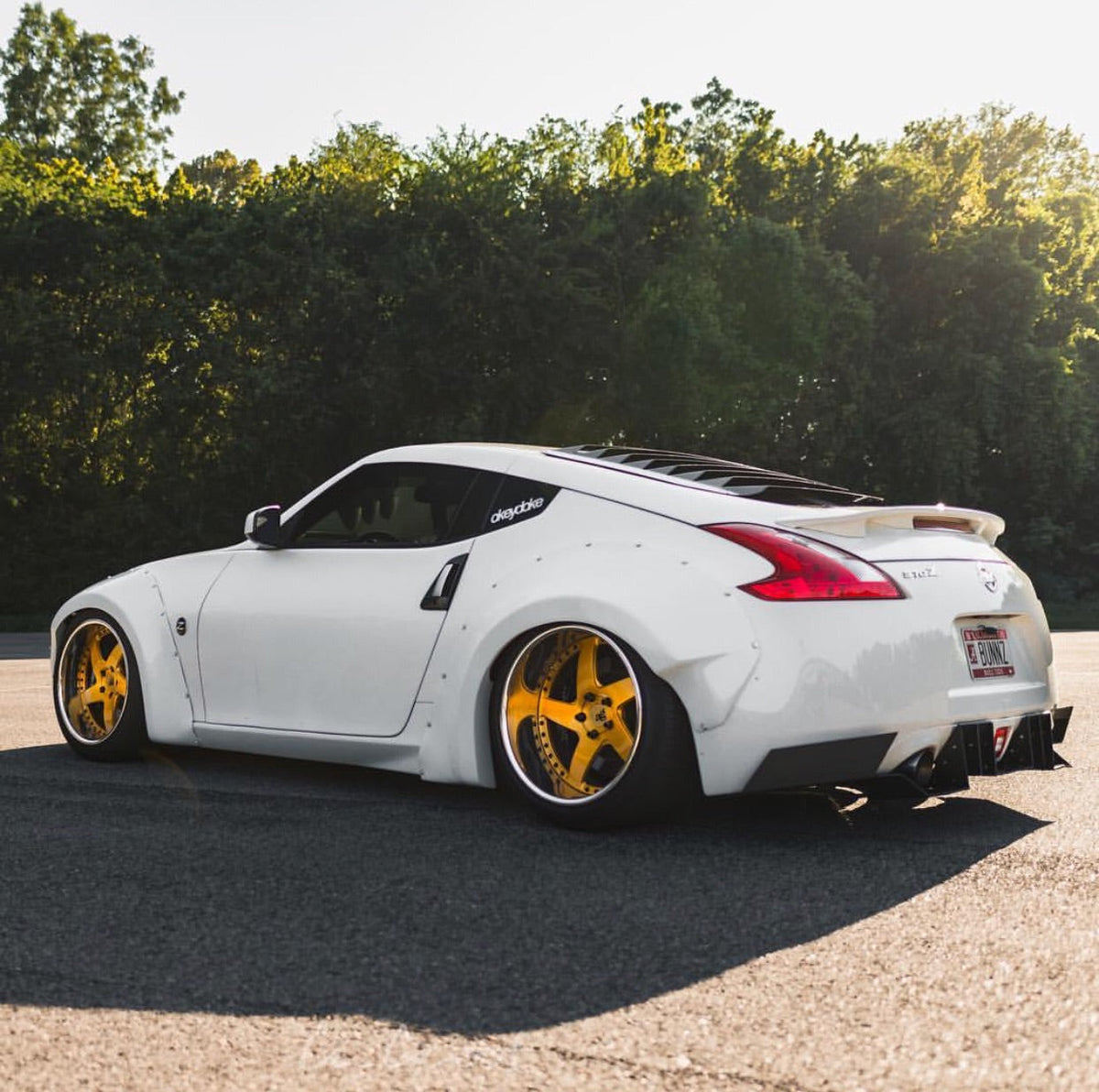 Nissan 370Z - Classic Edition Rear Diffuser Aerodynamics