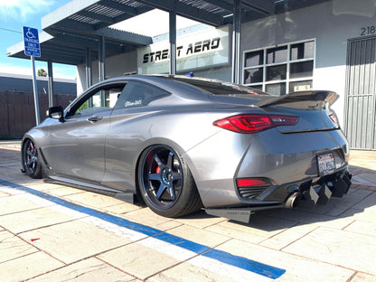2017-2022 Infiniti Q60S - Classic Edition Rear Diffuser Aero Dynamics