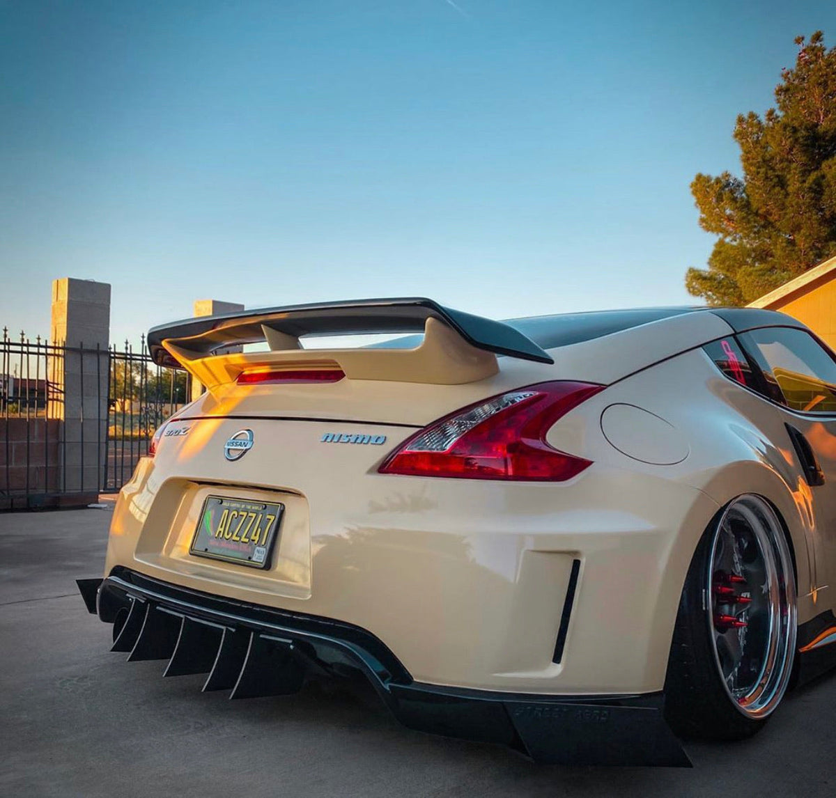 Dont Relistttttt2009-2014 Nissan 370Z Nismo - Classic Edition Rear Diffuser Aerodynamics