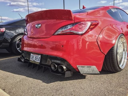 Hyundai Genesis Coupe - Classic Edition Rear Diffuser Aerodynamics