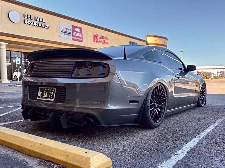 2013-2014 Ford Mustang - V2 Classic Edition Rear Diffuser Aero Dynamics