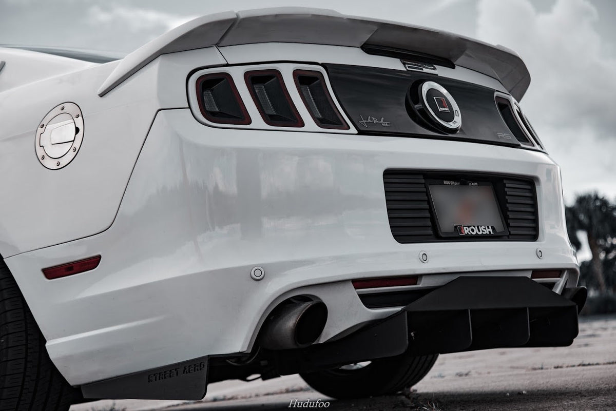 2013-2014 Ford Mustang - Classic Edition Rear Diffuser Aero Dynamics