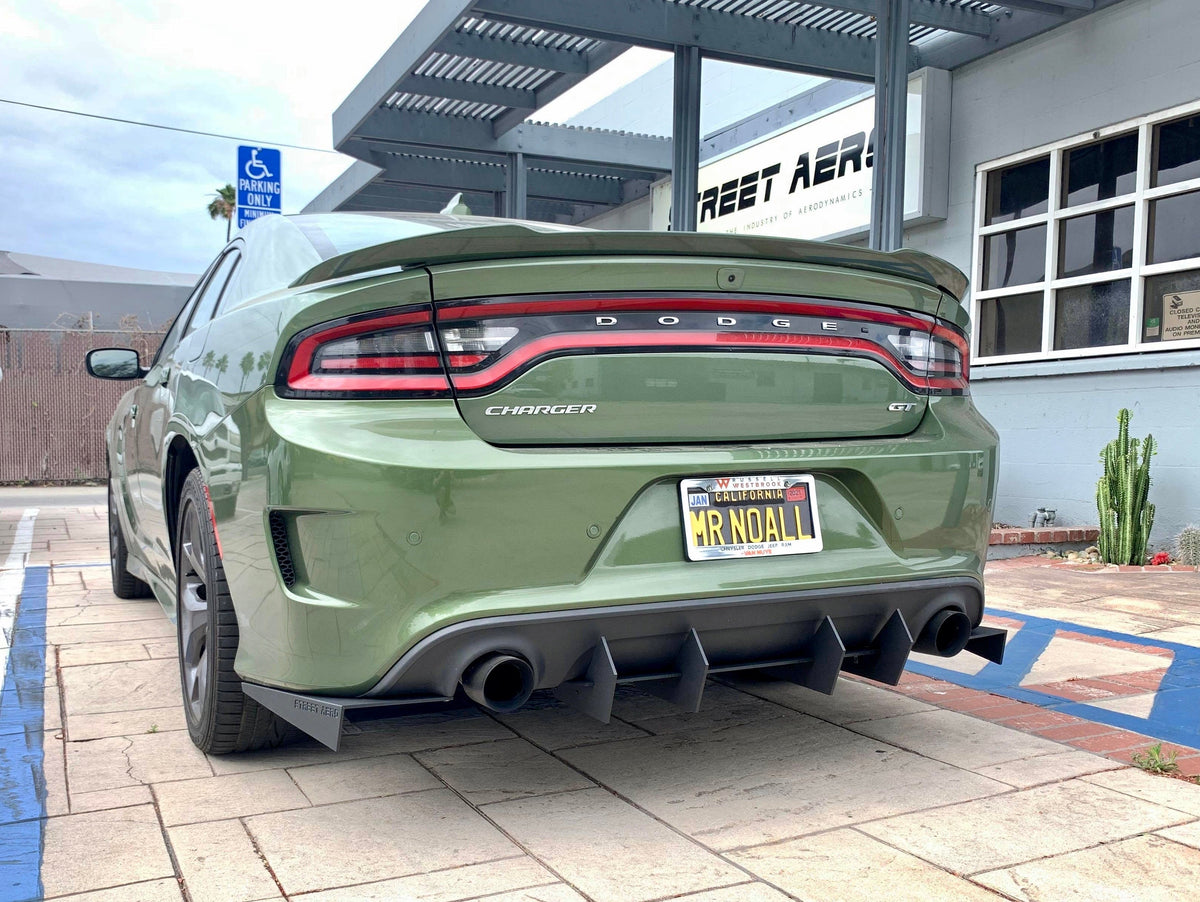 2015+ Dodge Charger Gt/Srt/Scat Pack - Classic Edition Rear Diffuser Aero Dynamics