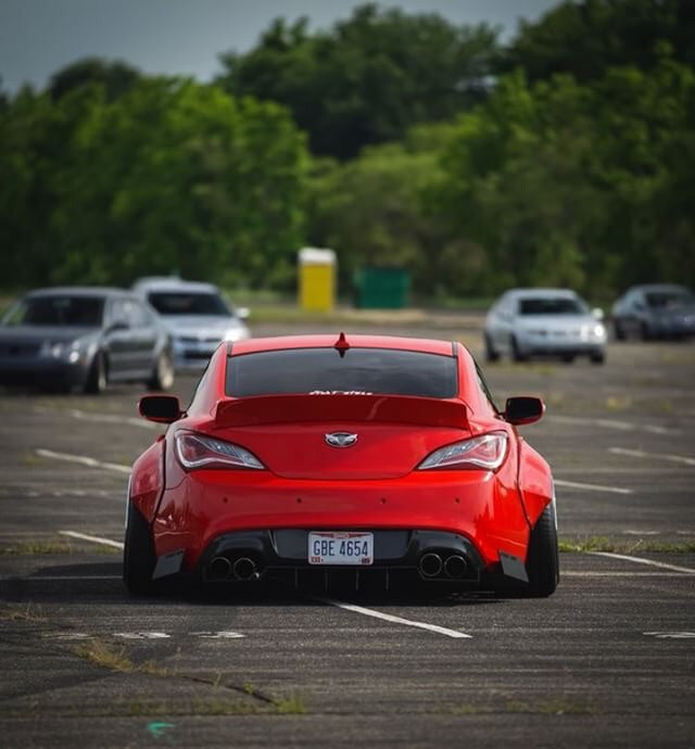 Hyundai Genesis Coupe - Classic Edition Rear Diffuser Aerodynamics