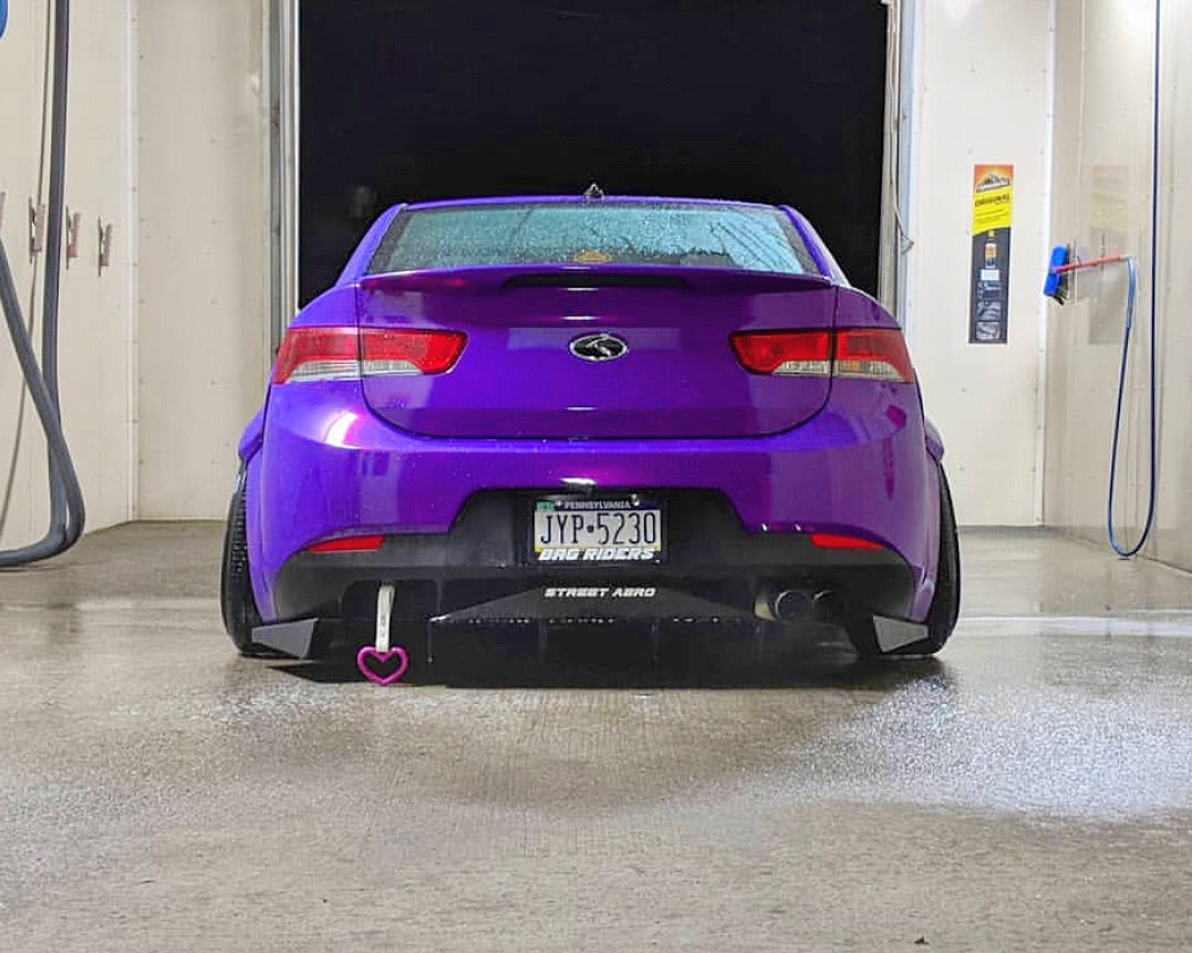 2010-2013 Kia Forte Koup - Classic Edition Rear Diffuser Aero Dynamics