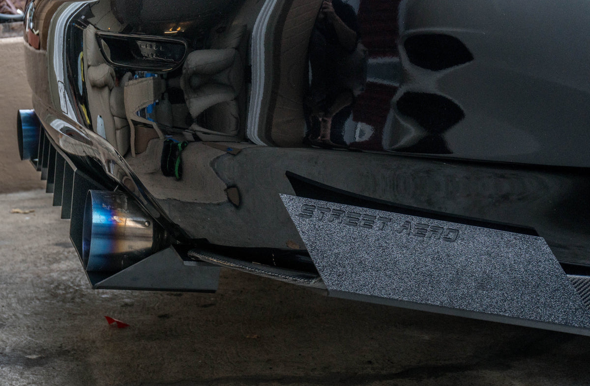 Infiniti Q50 - Classic Edition Rear Diffuser Aero Dynamics