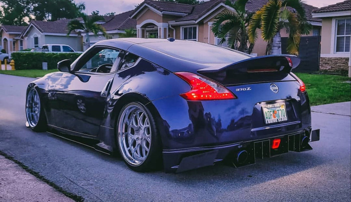 Nissan 370Z - Classic Edition Rear Diffuser Aerodynamics