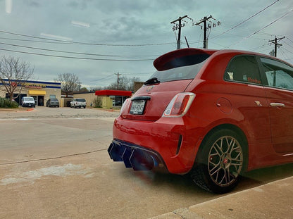 Dont Relisttt Abarth 500 - Classic Edition Rear Diffuser Aero Dynamics