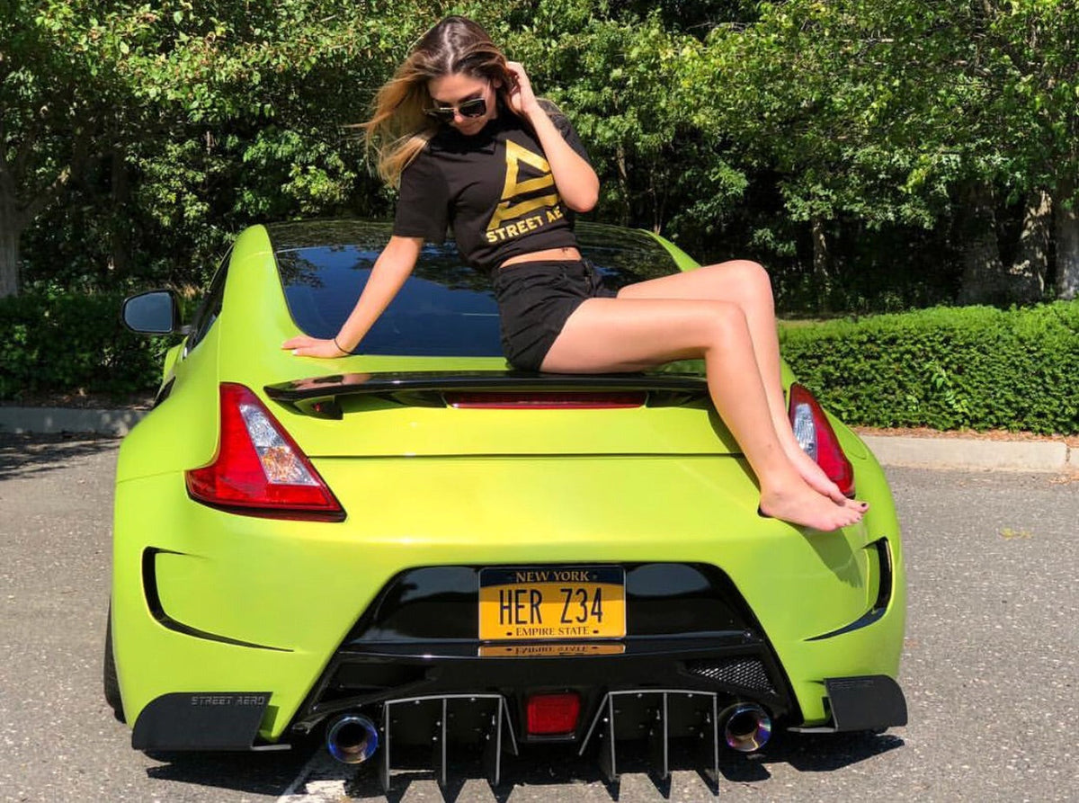 Nissan 350Z/370Z Amuse - Classic Edition Rear Diffuser Aerodynamics