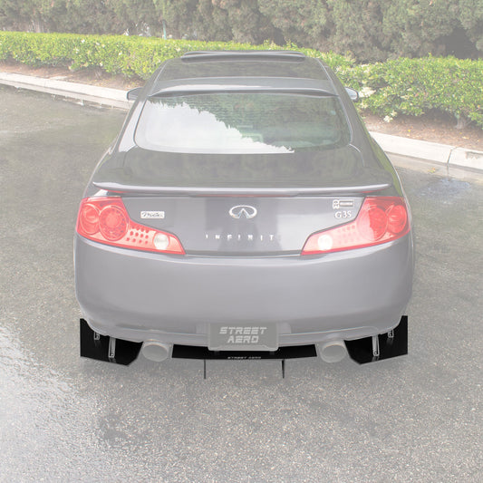 2003-2007 Infiniti G35 Coupe - Rear Diffuser Aerodynamics