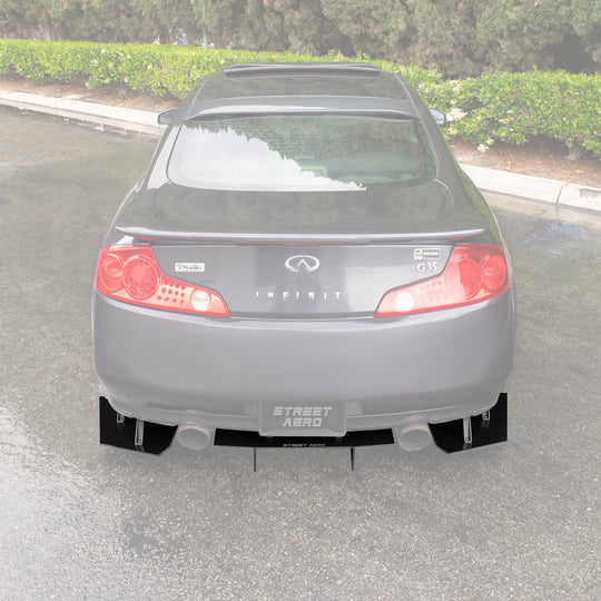 2003-2007 Infiniti G35 Coupe - Rear Diffuser Aerodynamics
