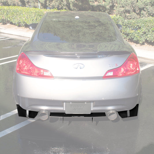 2008-2015 Infiniti G37 Coupe - Rear Diffuser Aerodynamics