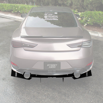 2017-2022 Infiniti Q60 - Rear Diffuser Aerodynamics