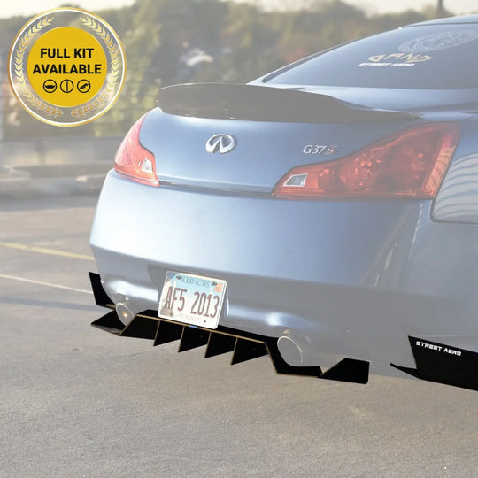 Infiniti G37 Coupe - Og Edition Rear Diffuser Aero Dynamics
