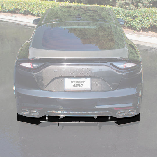 2018-2023 Kia Stinger Gt - Rear Diffuser Aerodynamics