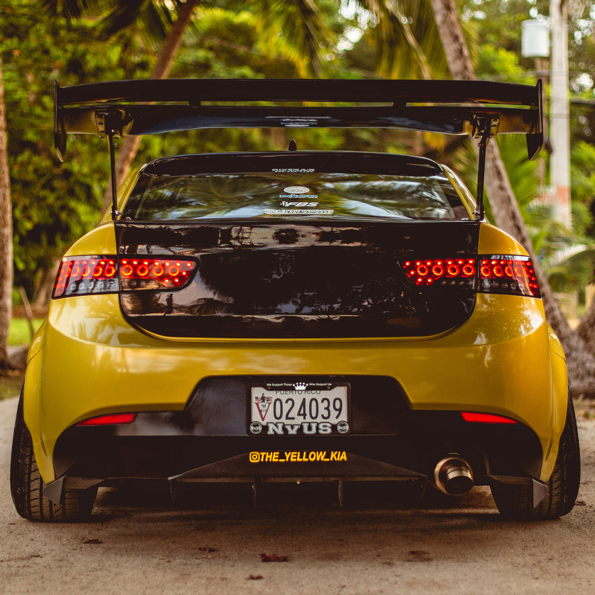 2010-2013 Kia Forte Koup - Classic Edition Rear Diffuser Aero Dynamics
