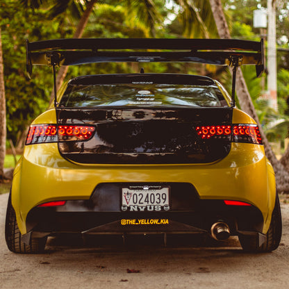 2010-2013 Kia Forte Koup - Classic Edition Rear Diffuser Aero Dynamics
