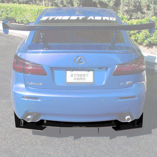 2008-2014 Lexus Is F - Rear Diffuser Aerodynamics