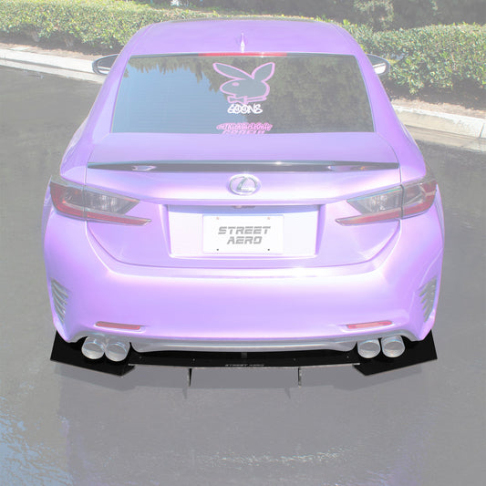 2014-2018 Lexus Rc 350 - Rear Diffuser Aerodynamics