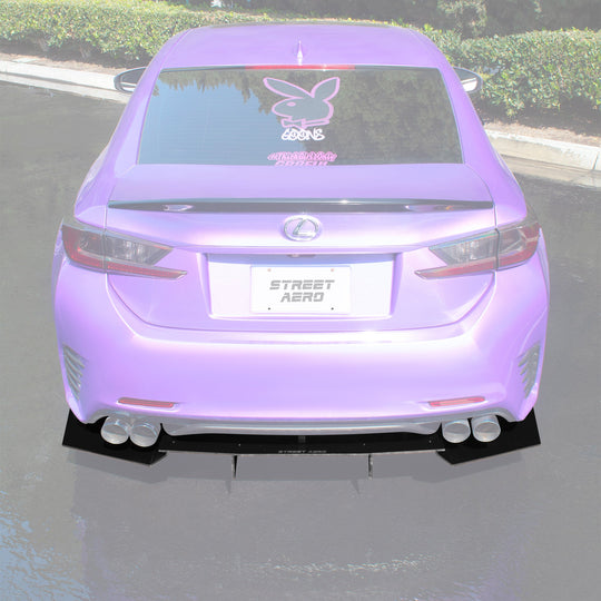 2014-2018 Lexus Rc 350 - Rear Diffuser Aerodynamics