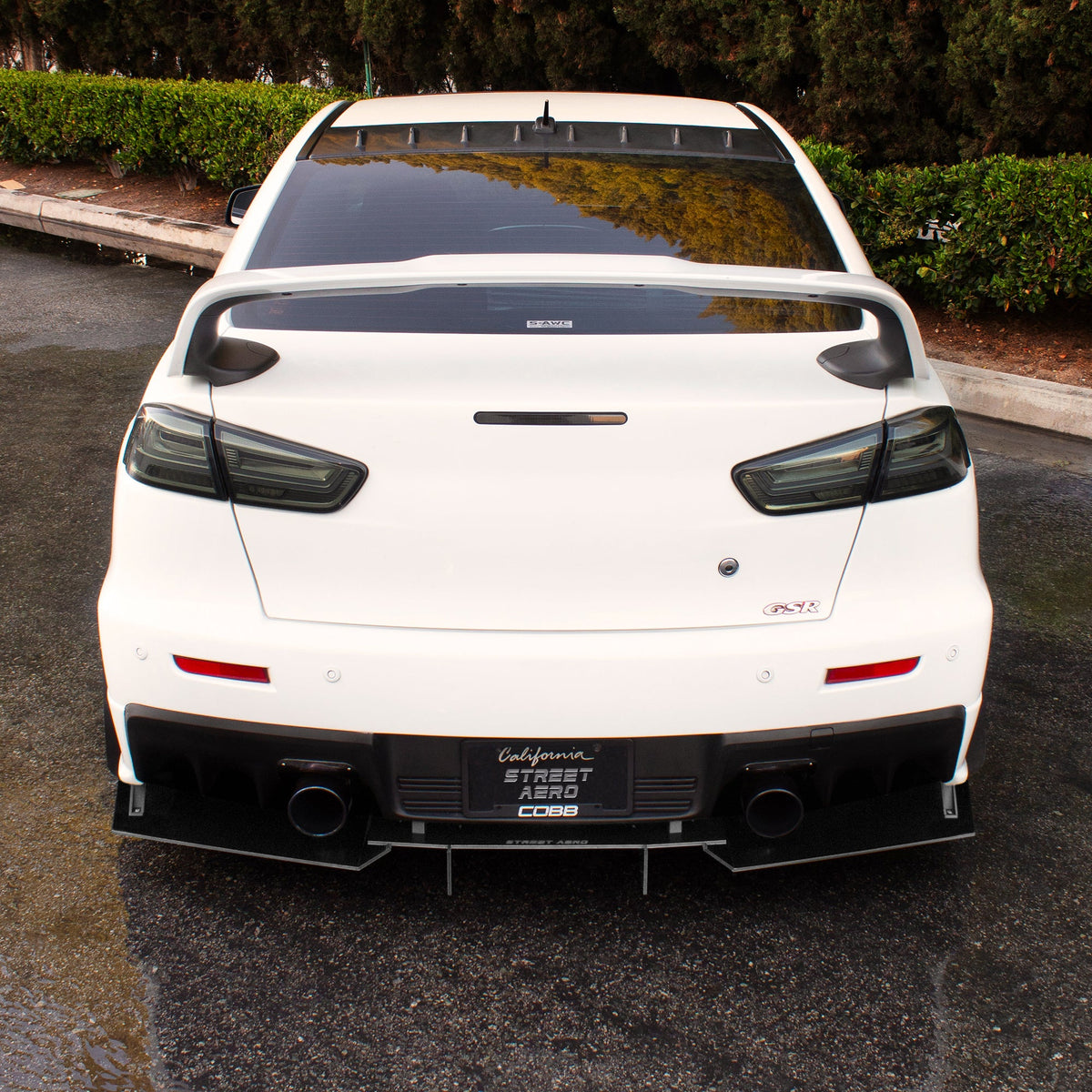 2008-2017 Mitsubishi Lancer Evo Gsr - Rear Diffuser Aerodynamics