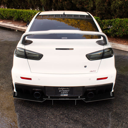 2008-2017 Mitsubishi Lancer Evo Gsr - Rear Diffuser Aerodynamics