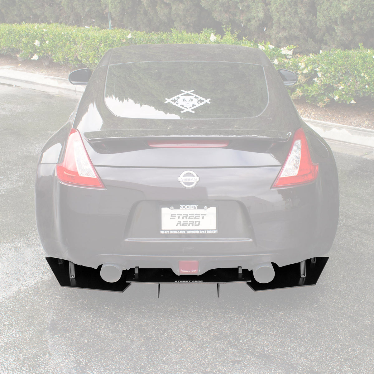 2009-2020 Nissan 370Z - Rear Diffuser Aerodynamics