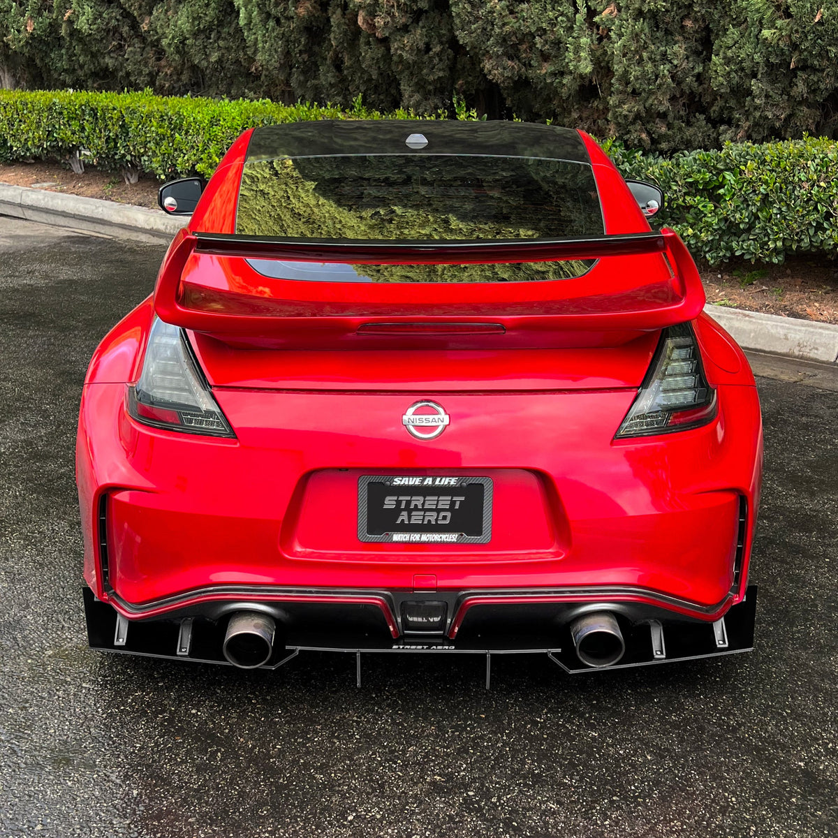 2015-2020 Nissan 370Z Nismo - Rear Diffuser Aerodynamics
