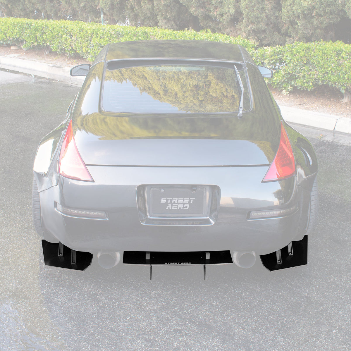 2003-2009 Nissan 350Z - Rear Diffuser Aerodynamics