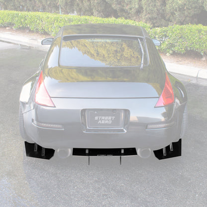 2003-2009 Nissan 350Z - Rear Diffuser Aerodynamics