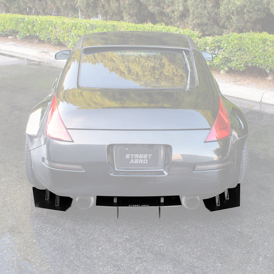 2003-2009 Nissan 350Z - Rear Diffuser Aerodynamics