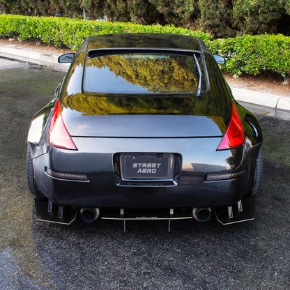 2003-2009 Nissan 350Z - Rear Diffuser Aerodynamics