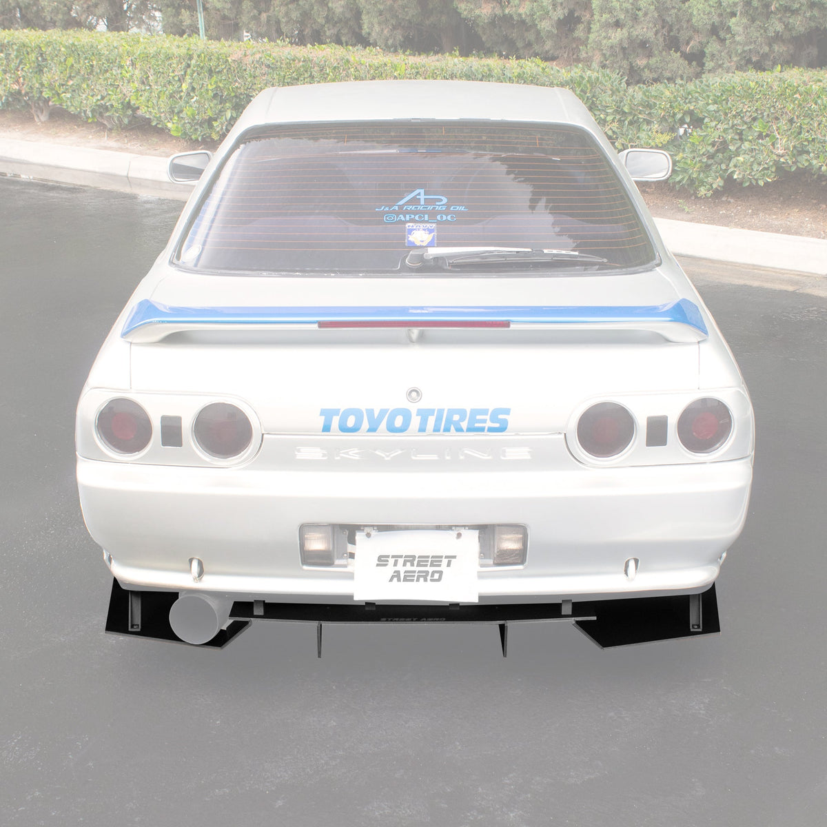 1989-1994 Nissan Skyline Gtr R32 - Rear Diffuser Aerodynamics