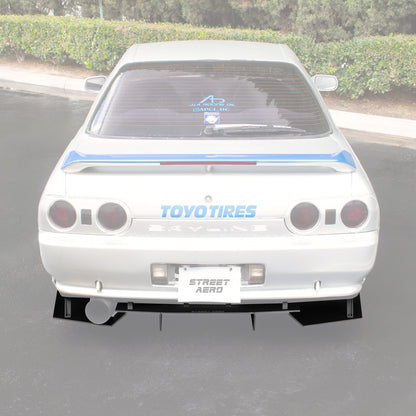 1989-1994 Nissan Skyline Gtr R32 - Rear Diffuser Aerodynamics