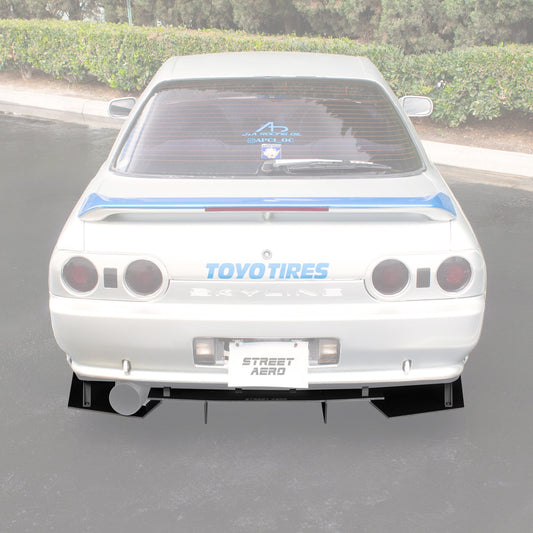 1989-1994 Nissan Skyline Gtr R32 - Rear Diffuser Aerodynamics
