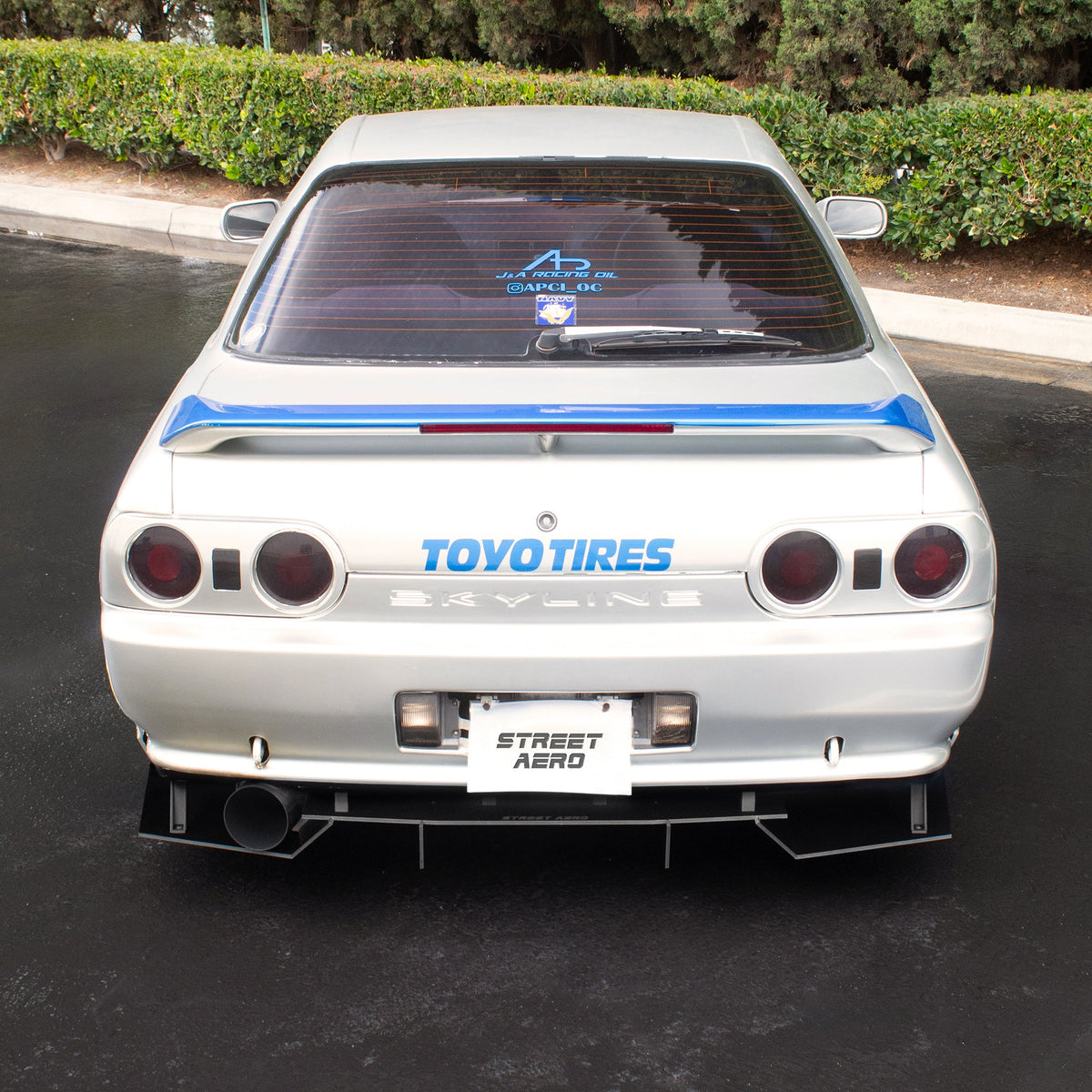 1989-1994 Nissan Skyline Gtr R32 - Rear Diffuser Aerodynamics