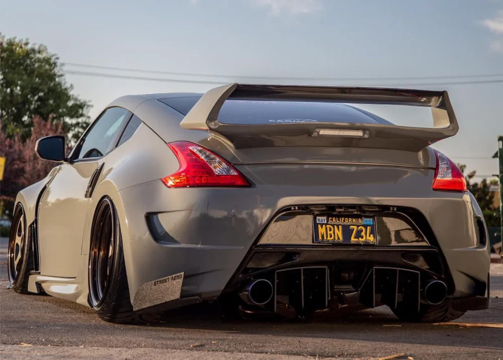 Nissan 350Z & 370Z (Amuse Rear Bumper) - OG Edition Rear Diffuser ...