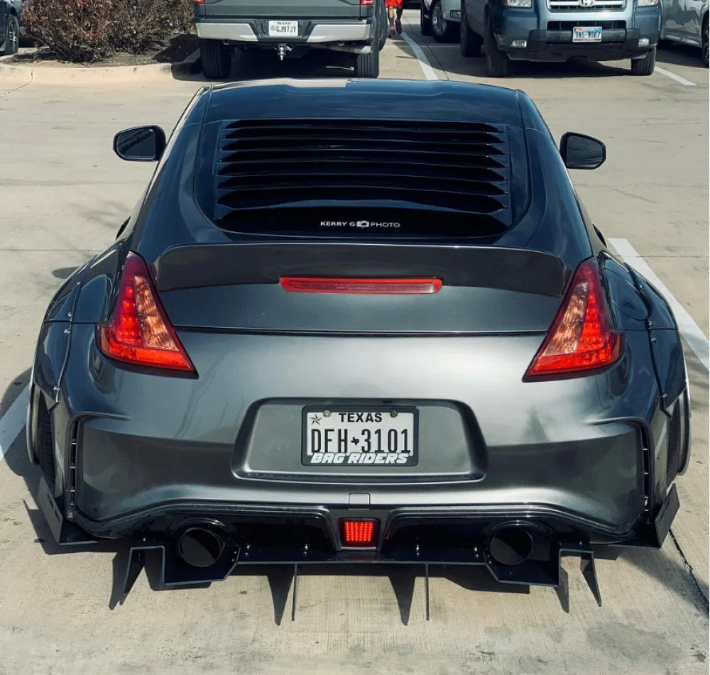 Nissan 370Z - Guape Classic Edition Rear Diffuser Aerodynamics