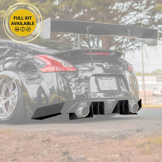 Nissan 370Z - Og Edition Rear Diffuser Aerodynamics