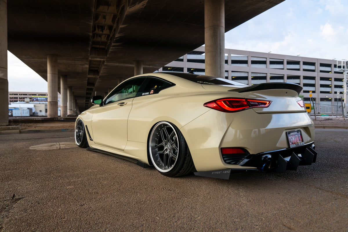 2017-2022 Infiniti Q60S - Classic Edition Rear Diffuser Aero Dynamics