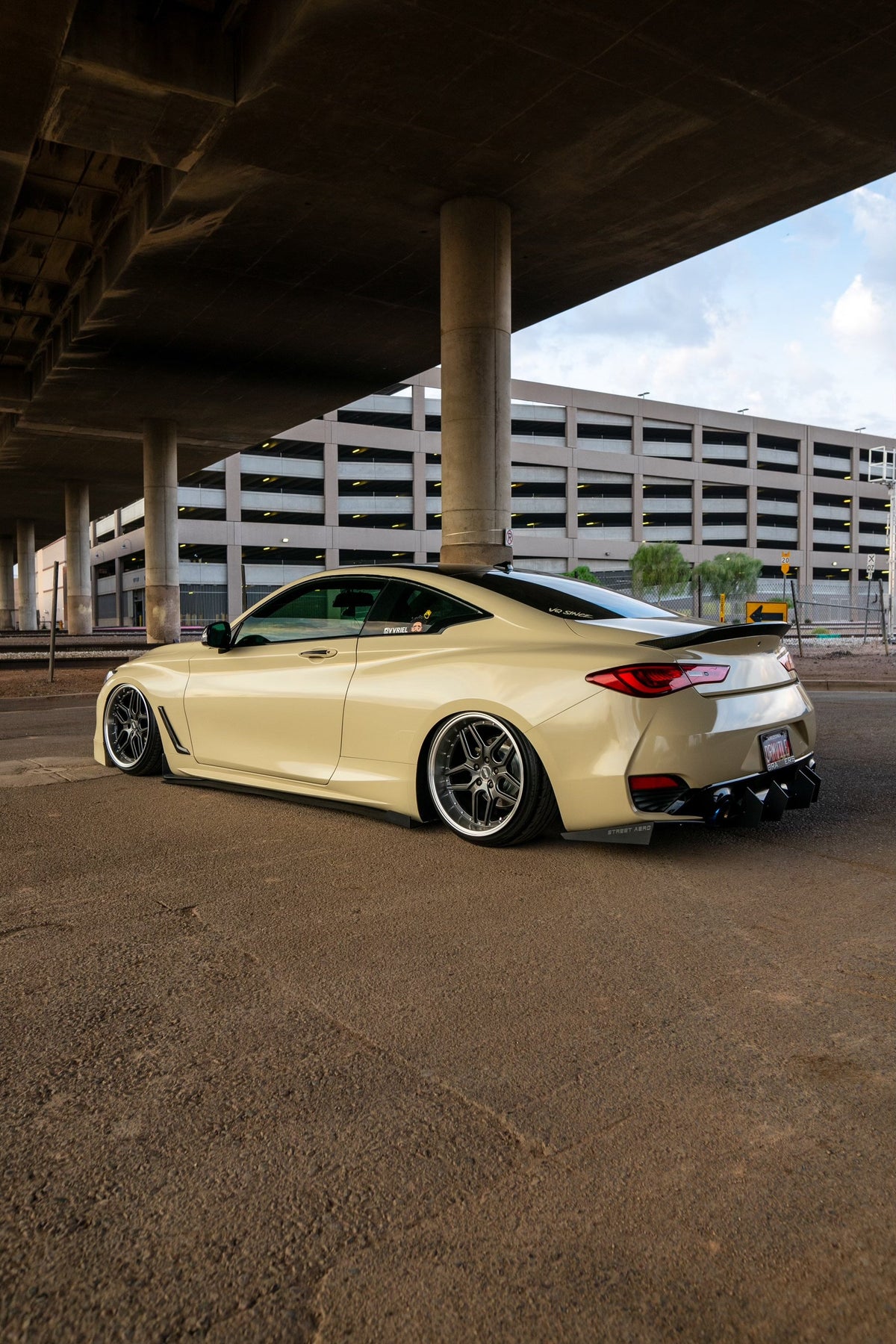 2017-2022 Infiniti Q60S - Classic Edition Rear Diffuser Aero Dynamics
