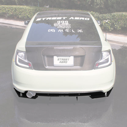 2011-2013 Scion Tc - Rear Diffuser Aerodynamics