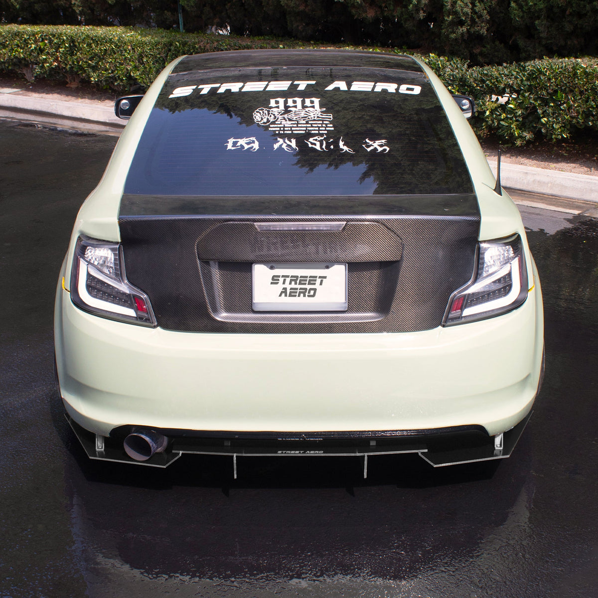 2011-2013 Scion Tc - Rear Diffuser Aerodynamics