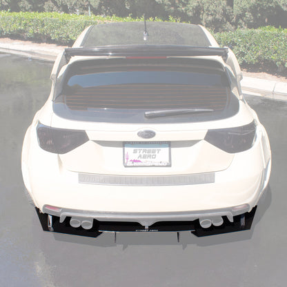2011-2014 Subaru Impreza Wrx Hatchback - Rear Diffuser Aerodynamics